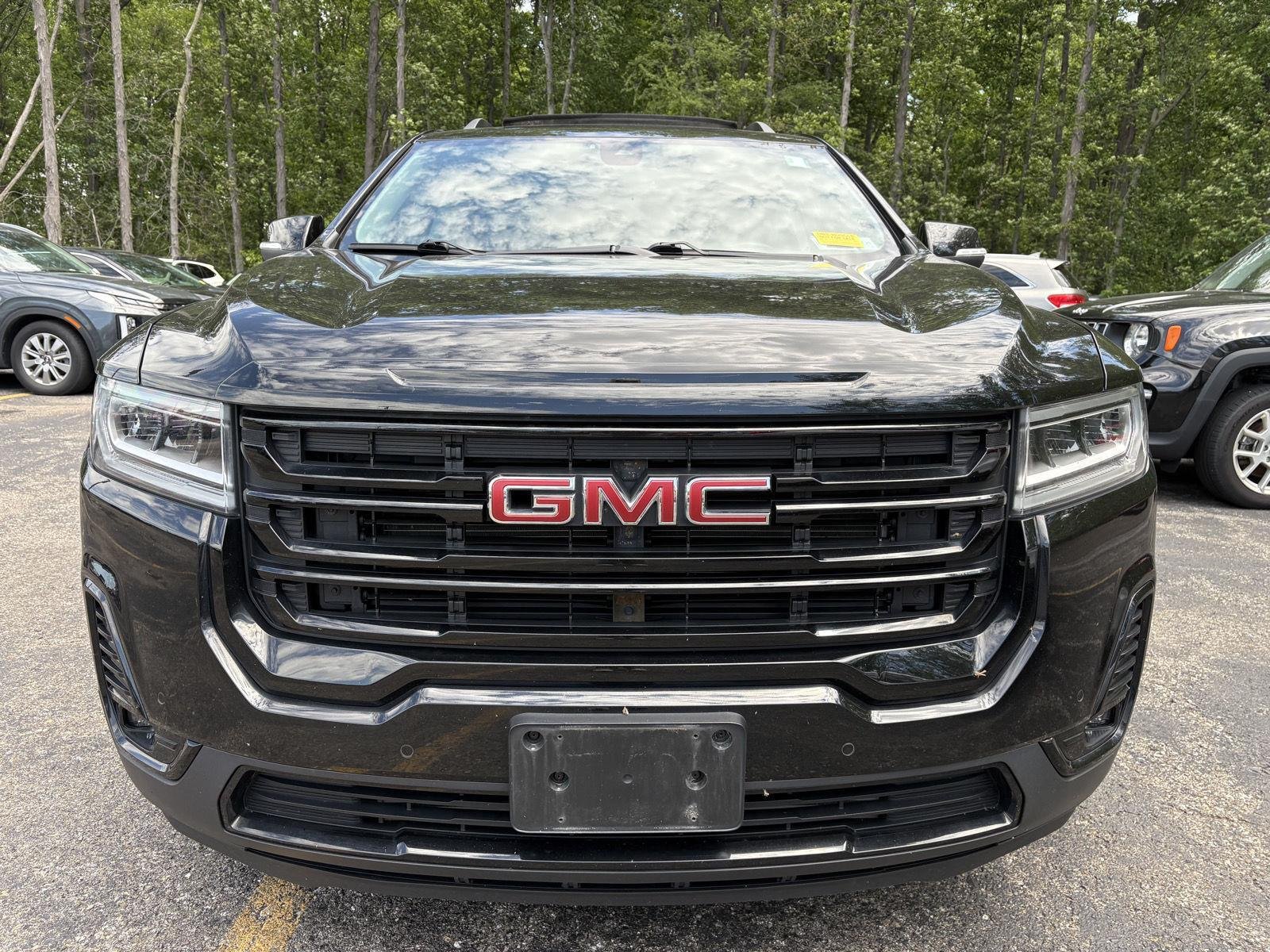 Used 2022 Ebony Twilight Metallic GMC SLT image 14