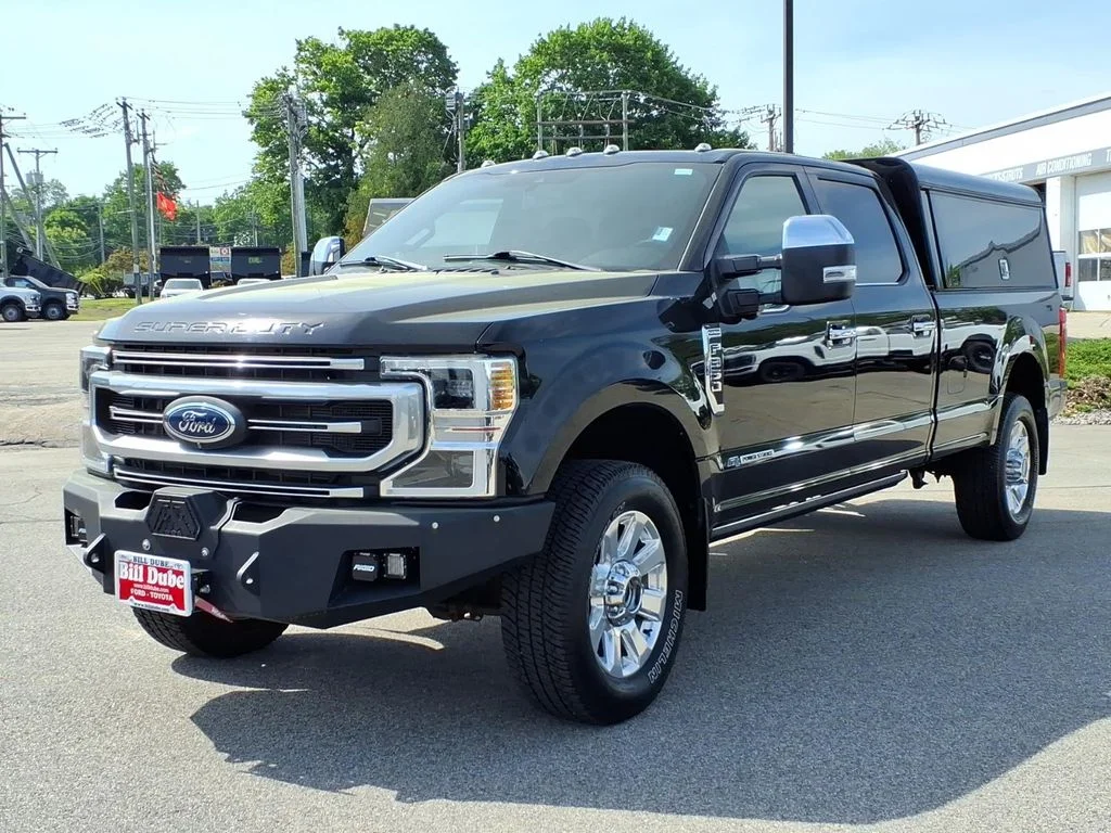 Used 2021 Agate Black Metallic Ford Platinum image 18