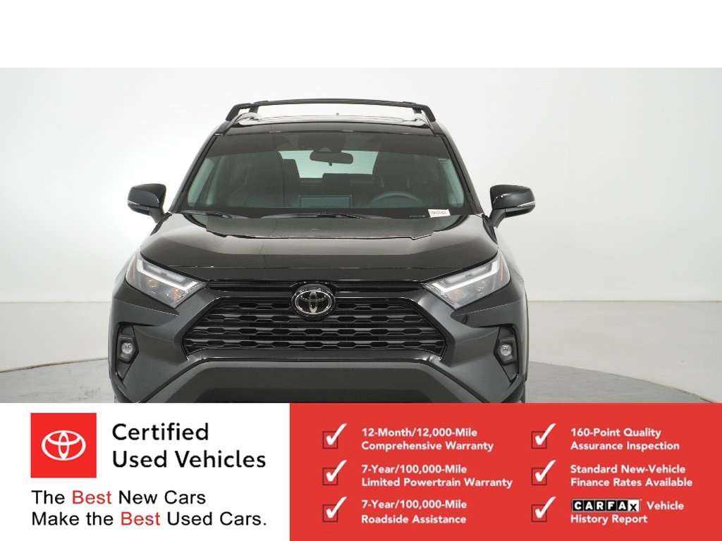 Certified Used 2025 Midnight Black Metallic Toyota XLE Premium image 8