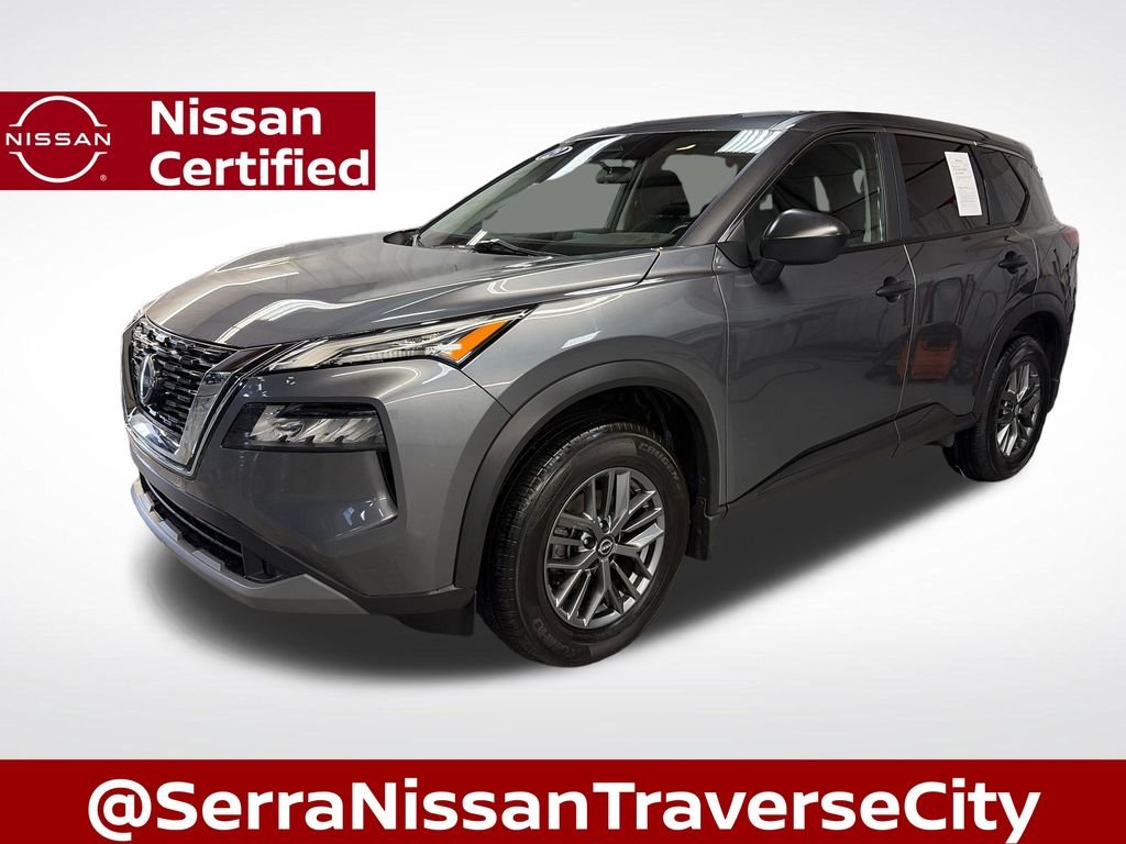 Certified Used 2023 Gray Nissan S image 1