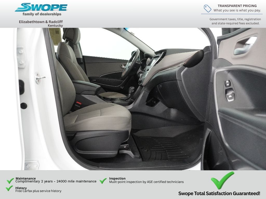Used 2017 Frost White Pearl Hyundai 2.4L image 10