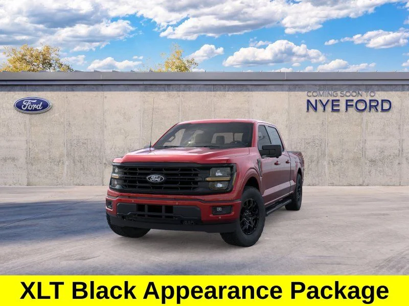 New 2026 Red Ford XLT image 3