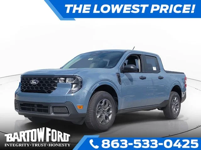 New 2026 Azure Gray Metallic Ford XLT image 1