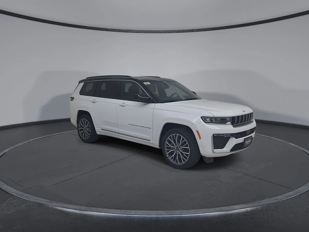 New 2026 Bright White Clear-Coat Exterior Paint Jeep Summit image 3