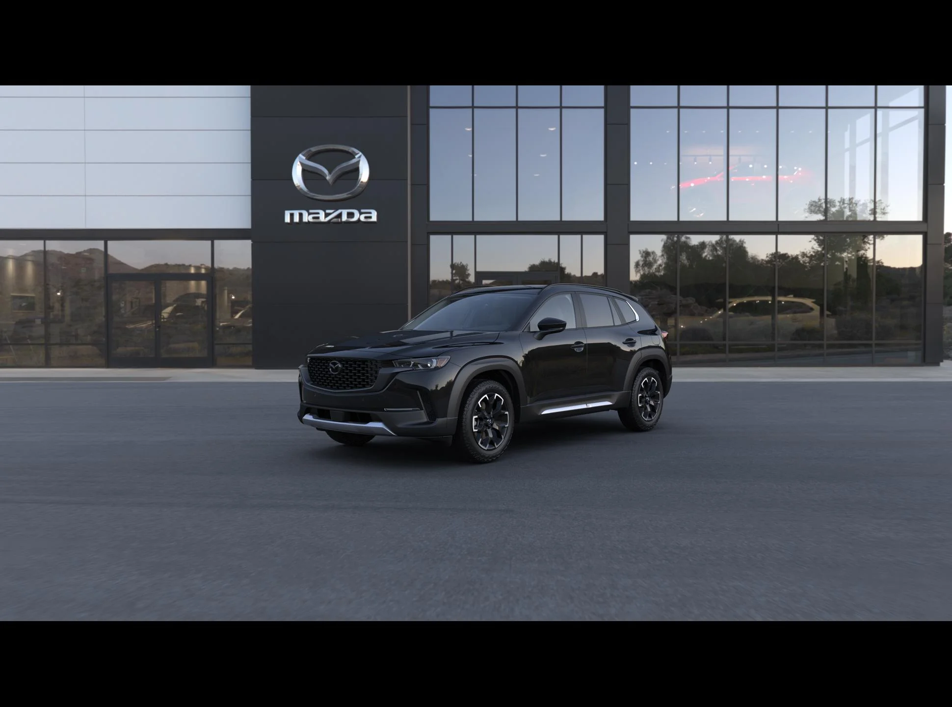 New 2026 Jet Black Mica Mazda 2.5 Turbo Meridian Edition AWD image 1