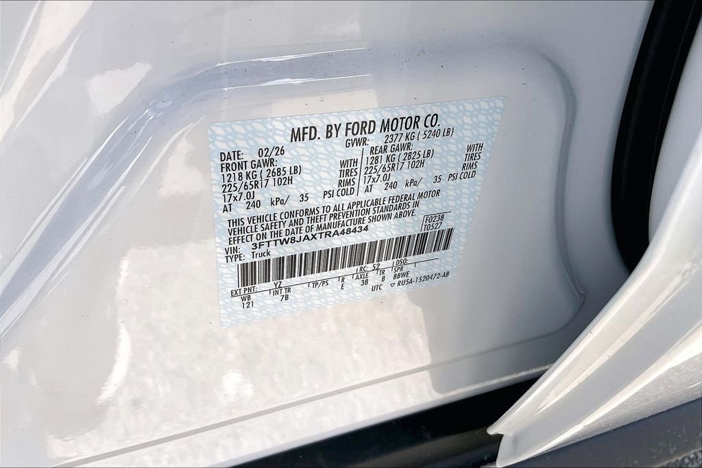 New 2026 Oxford White Ford XLT image 12