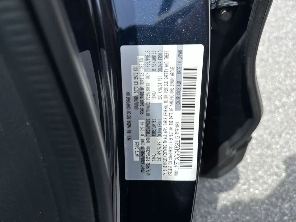 Used 2021 Deep Crystal Blue Mica Mazda Touring image 59