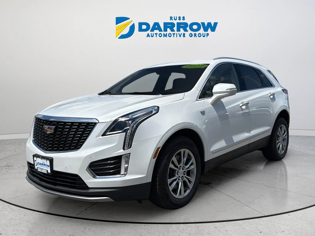 Used 2023 White Cadillac Premium Luxury image 1