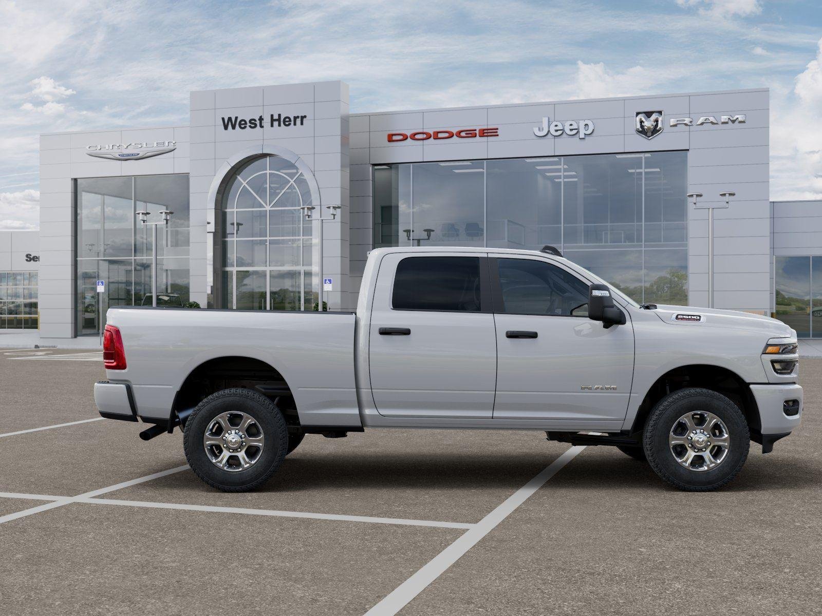 New 2026 Bright White Clear-Coat Exterior Paint RAM Big Horn image 21