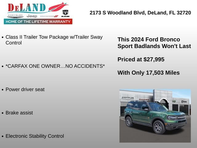 2024 Ford Bronco Sport Badlands - Photo 6