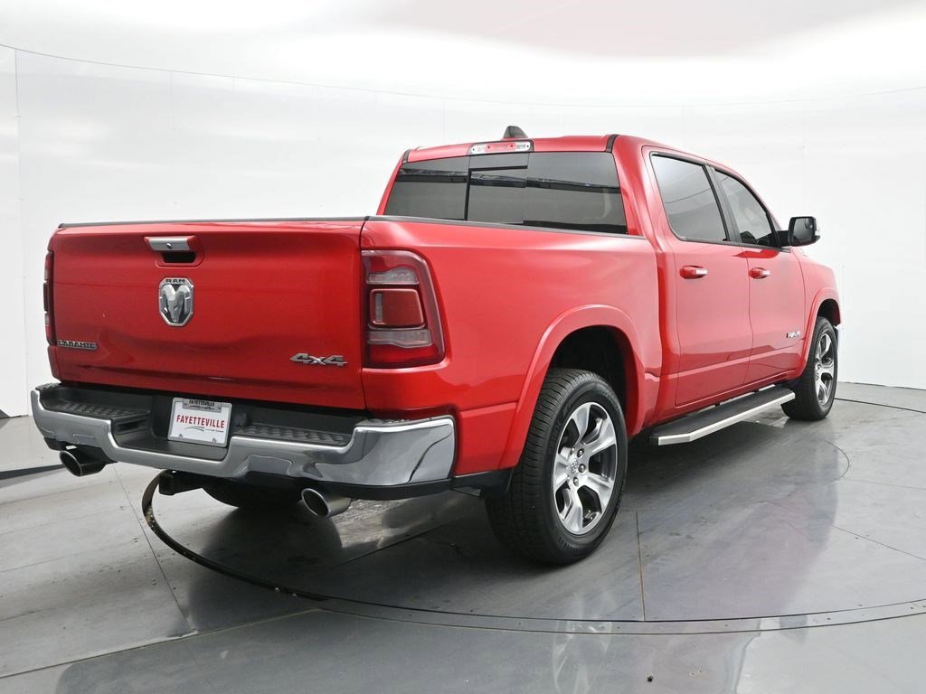 Used 2022 Flame Red Clearcoat Ram Laramie image 5