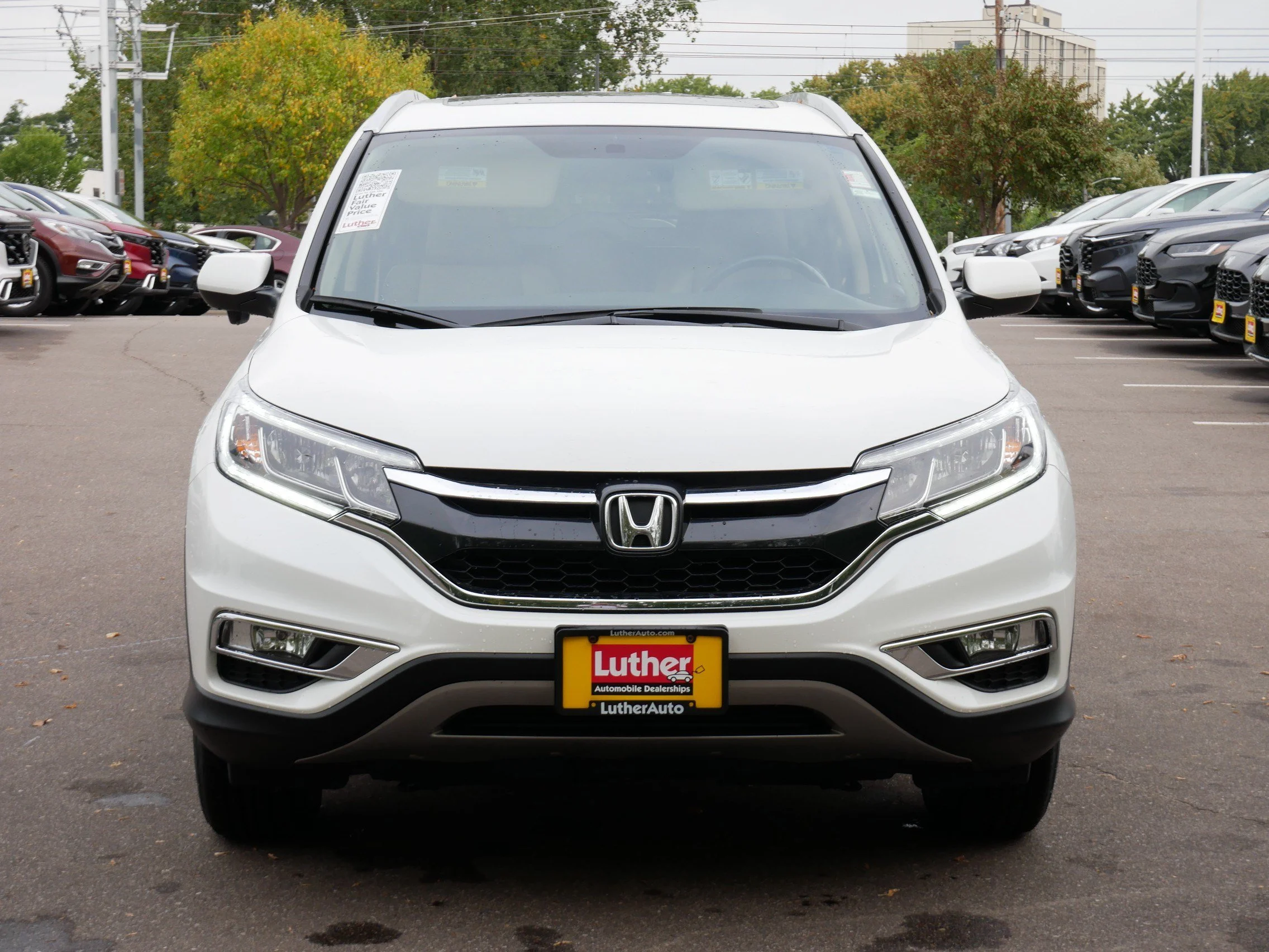 Used 2015 Honda CR-V EX-L with VIN 5J6RM4H71FL126065 for sale in Hopkins, Minnesota