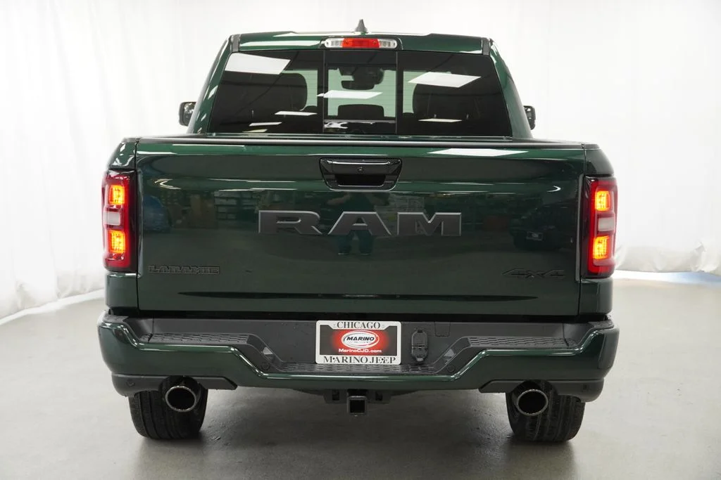 New 2026 Serrano-Green Metallic Exterior Paint RAM Laramie image 10
