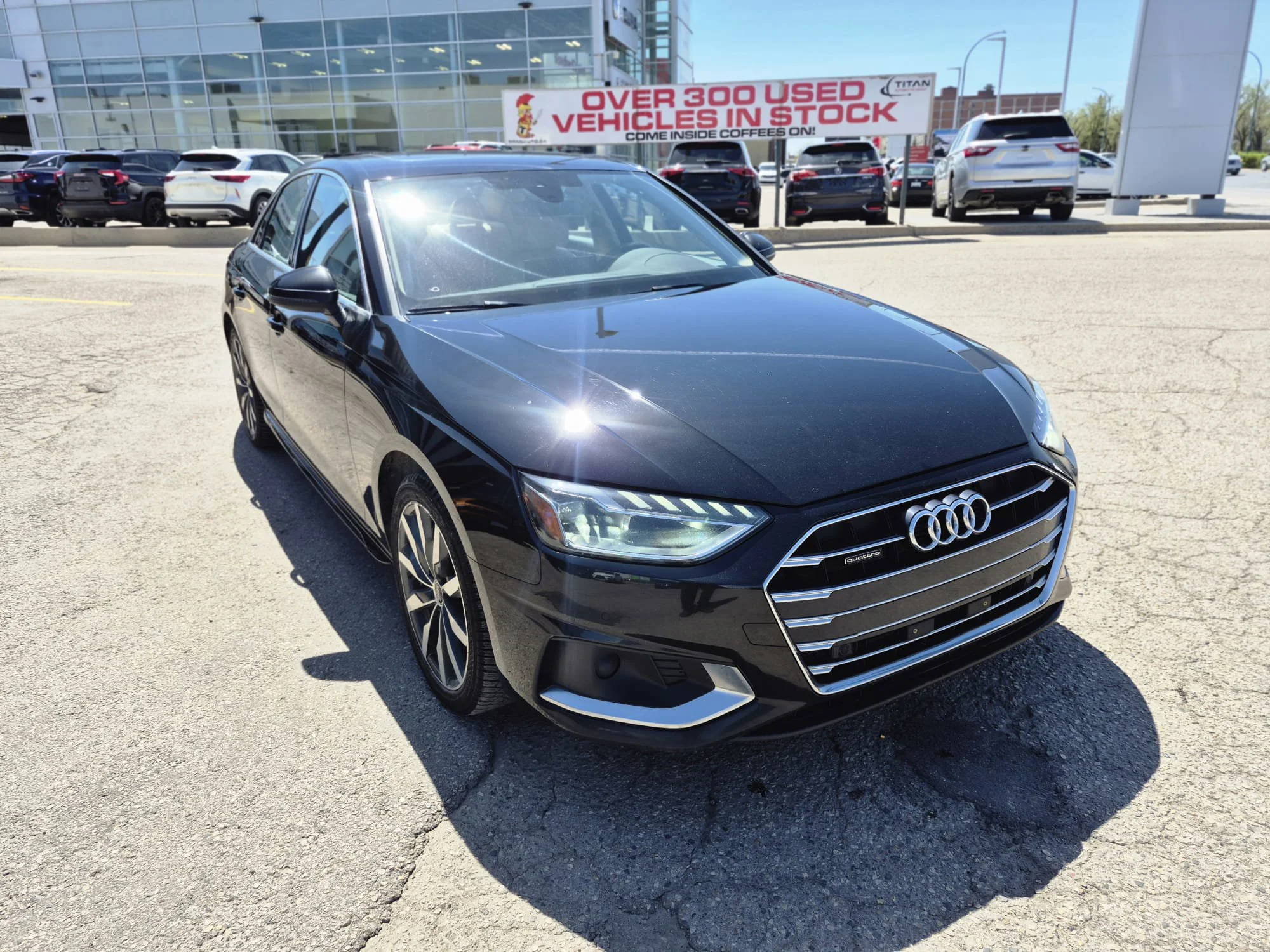 Certified Used 2023 Brilliant Black Audi 45 Komfort*Htd Leather | Sunroof | Htd Wheel | Blind Spot Detection | Lane Keep Assist | Park Assist image 5