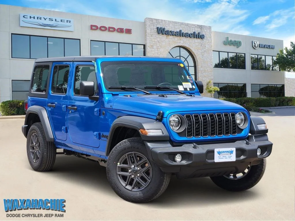 New 2026 Hydro Blue Pearl-Coat Exterior Paint Jeep Sport image 1
