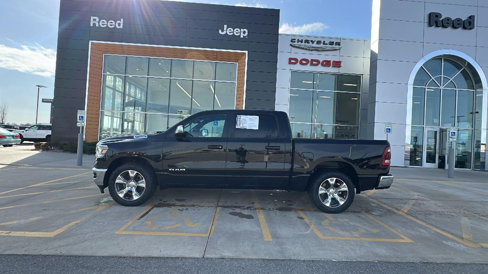 Used 2023 RAM Ram 1500 Pickup Laramie with VIN 1C6SRFJT9PN644353 for sale in Kansas City