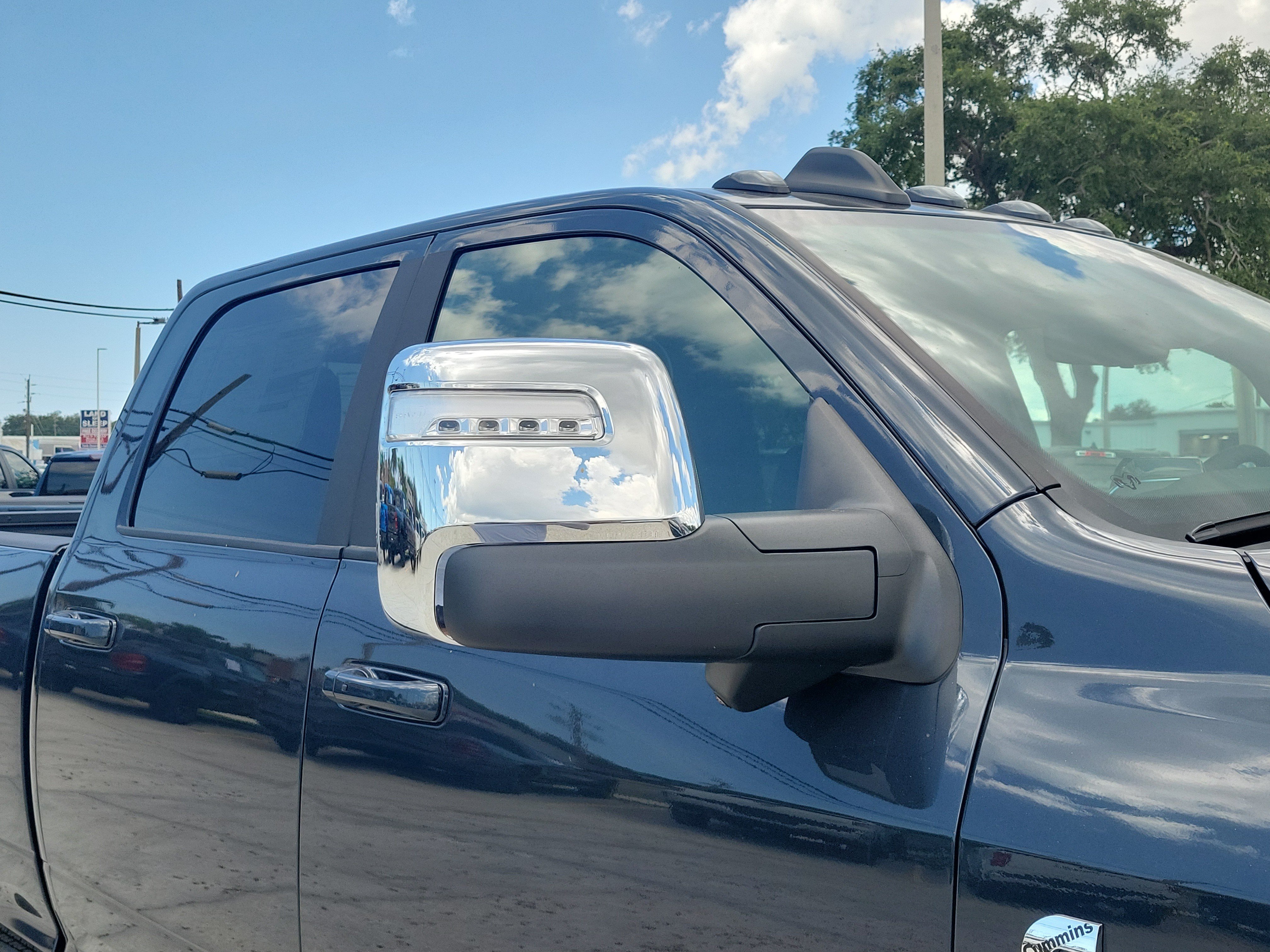 New 2026 Forged Blue Metallic Exterior Paint RAM Laramie image 9