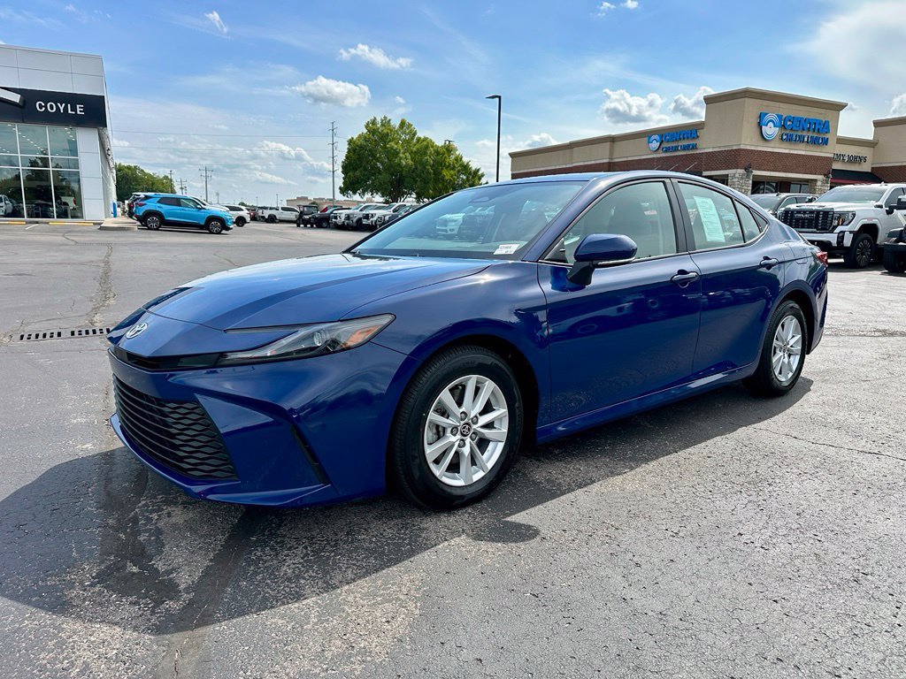 Used 2025 Blue Toyota LE image 7
