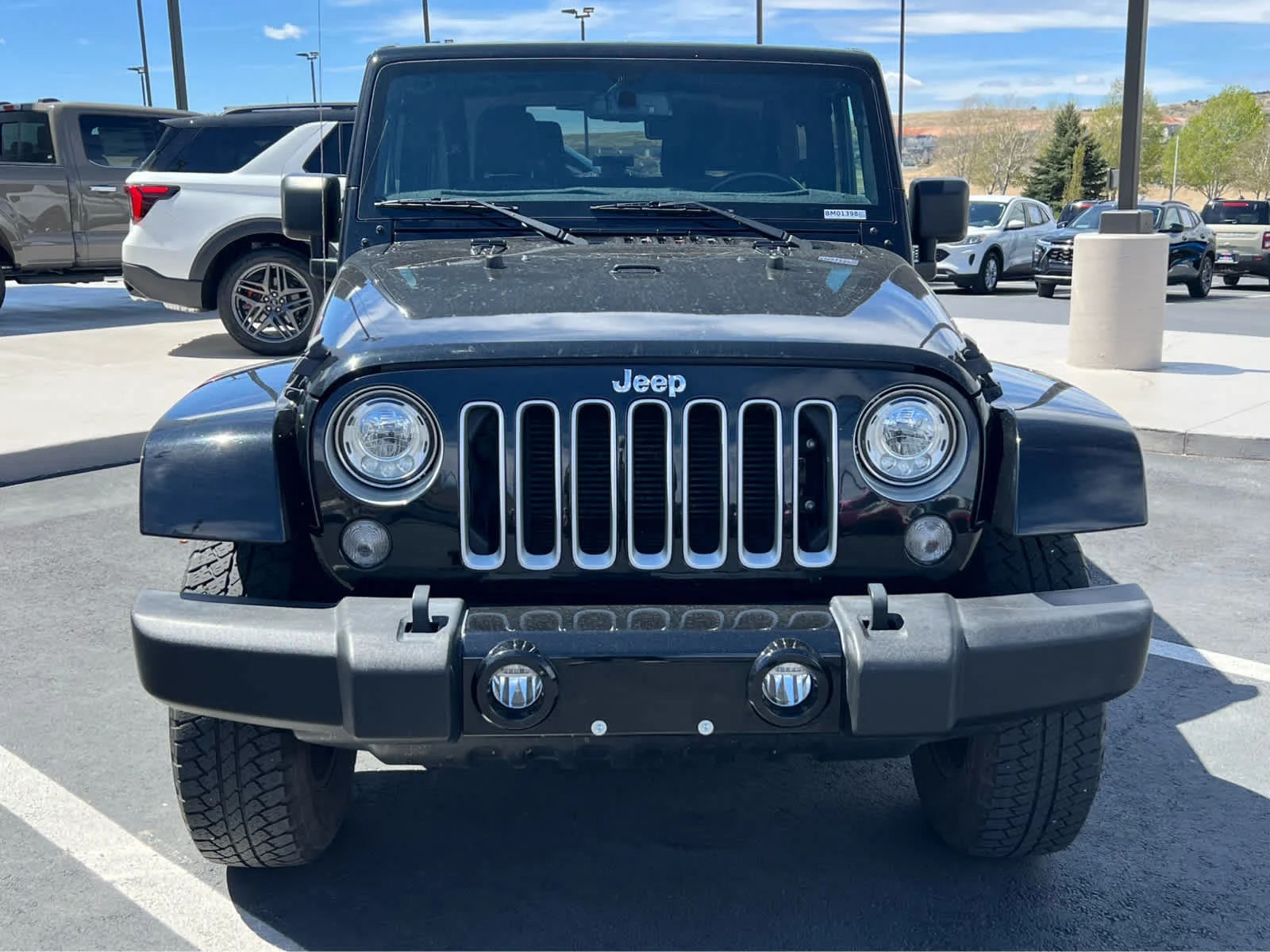 Certified Used 2018 Black Clearcoat Jeep Sahara image 3