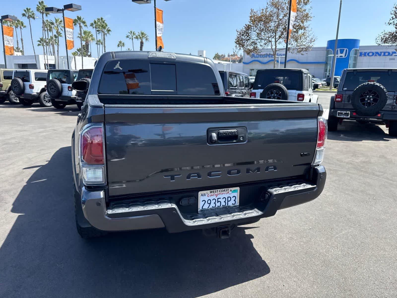 Used 2021 Magnetic Gray Metallic Toyota TRD Sport image 18