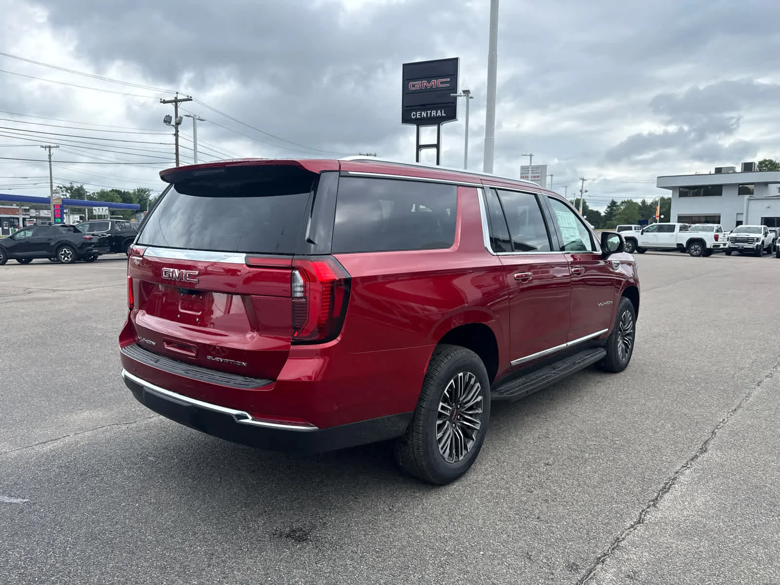 New 2026 Volcanic Red Tintcoat GMC Elevation image 5