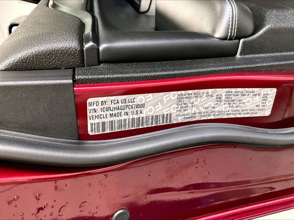 Used 2023 Red Jeep Laredo image 35