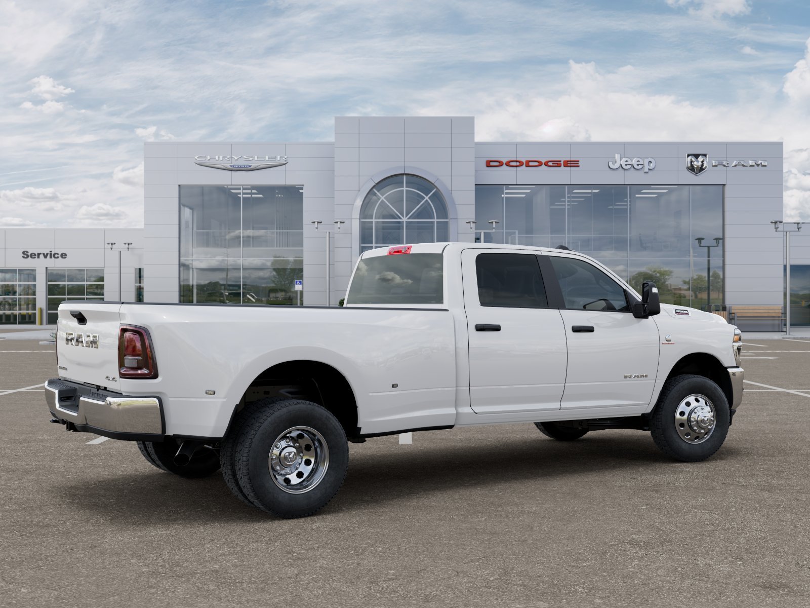New 2026 Bright White Clearcoat RAM Big Horn image 30