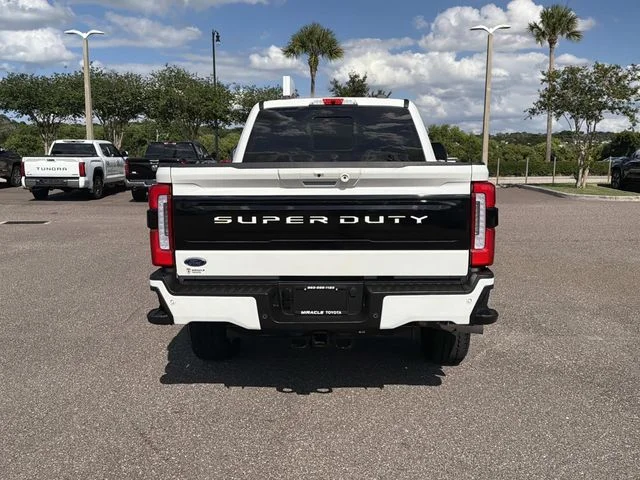 Used 2025 White Ford Platinum image 5