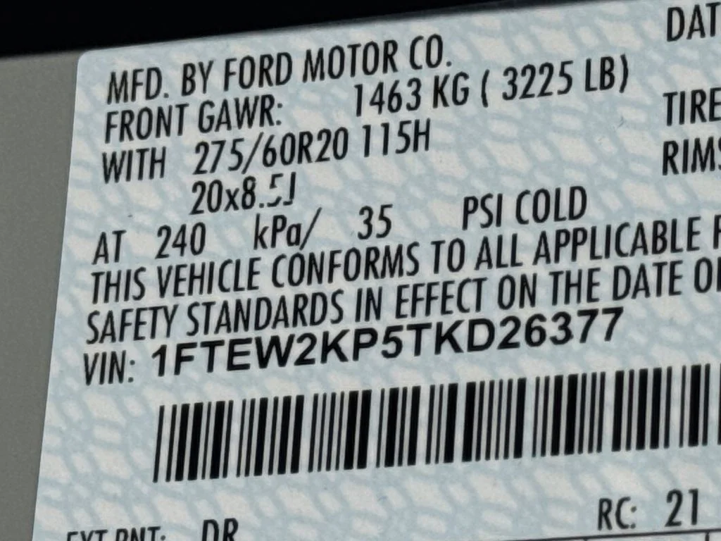 New 2026 White Ford STX image 29