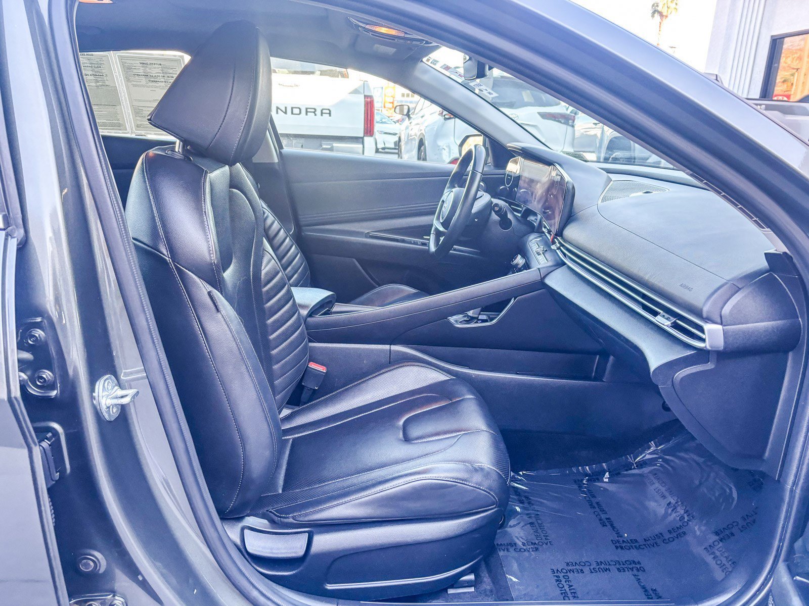 Used 2024 Amazon Gray Hyundai Limited image 19