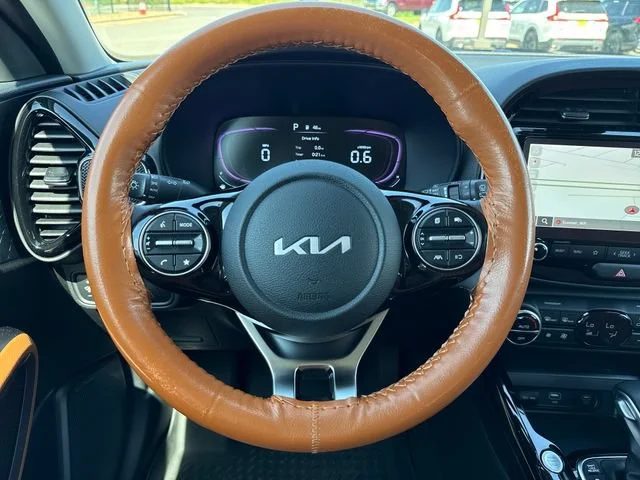 Used 2025 Surf Blue/Black Kia EX image 20