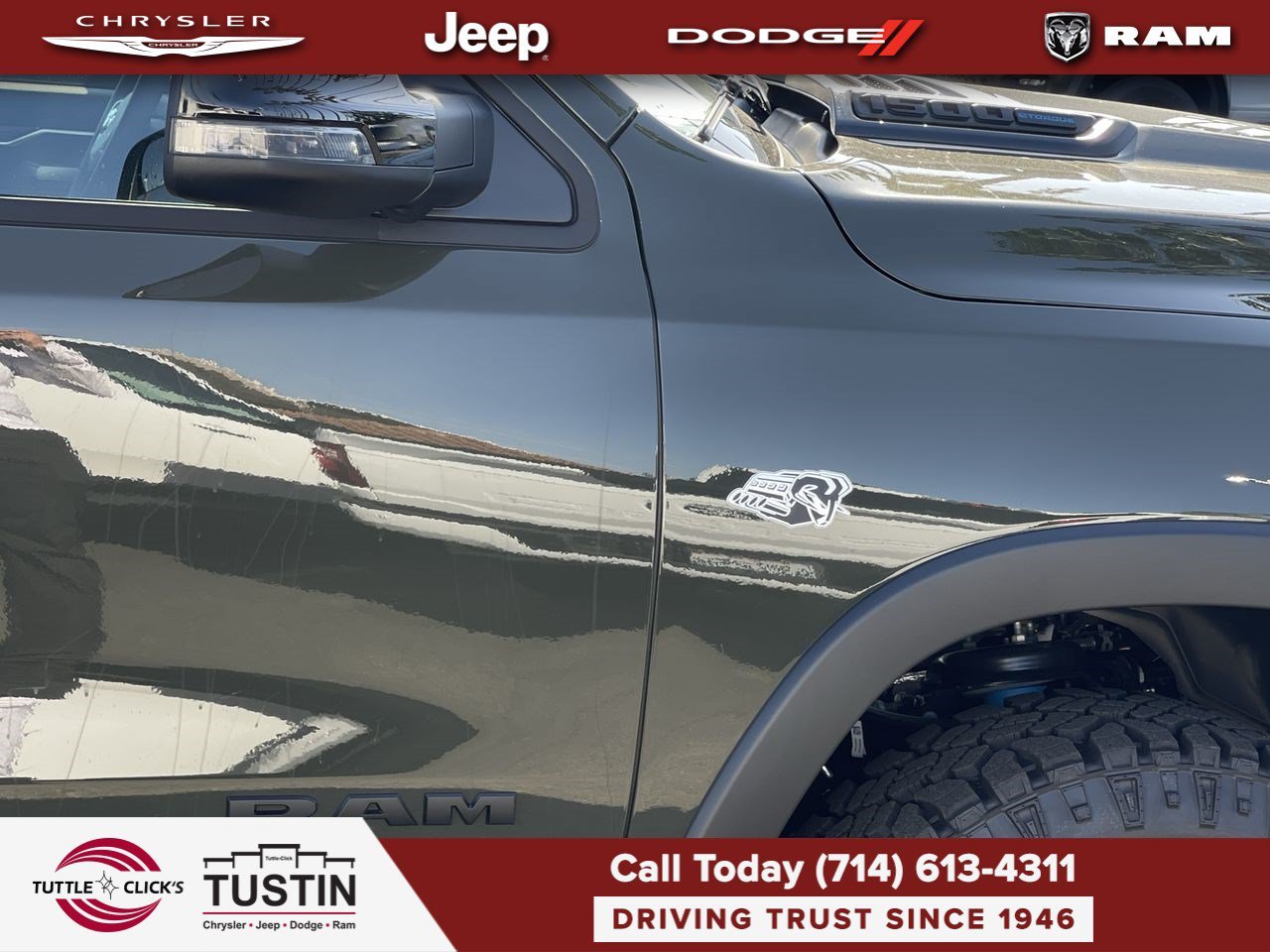 New 2026 Tank Exterior Paint RAM Rebel image 14