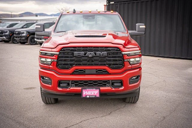 New 2026 Molten Red Pearl-Coat Exterior Paint RAM Laramie image 2