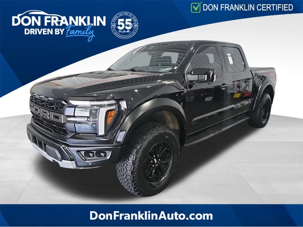Used 2024 Black Ford Raptor image 1