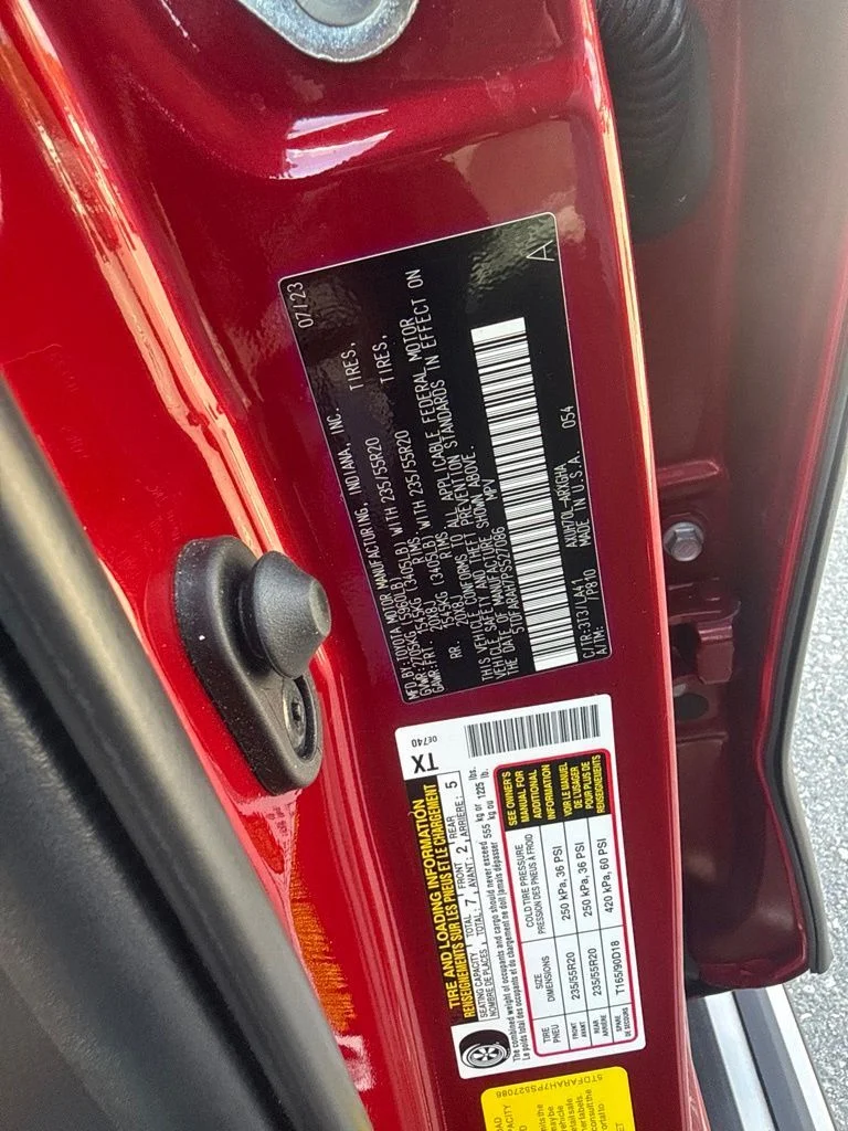 Used 2023 Red Toyota Platinum image 23