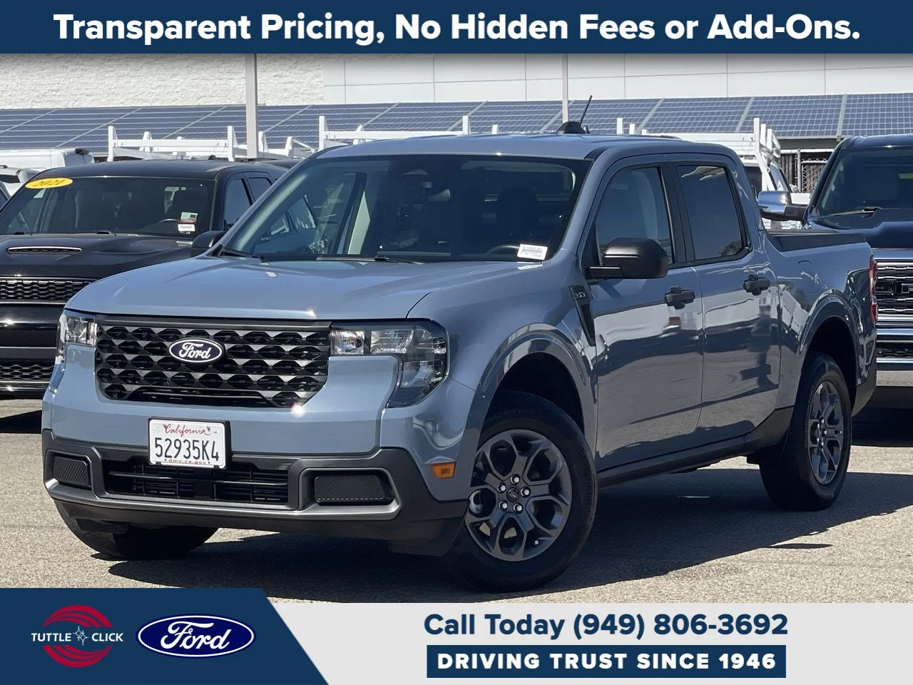 Used 2025 AZURE GRAY METALL Ford XLT image 1