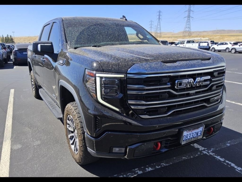 Used 2022 Black GMC AT4 image 2