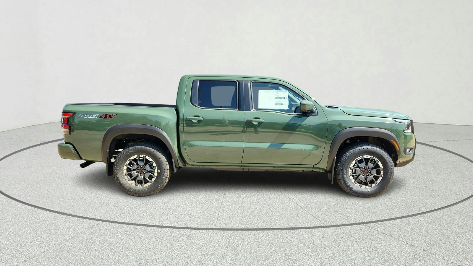New 2026 Tactical Green Metallic Nissan Crew Cab PRO-4X® image 2