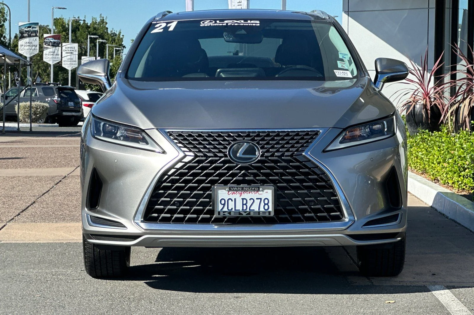 Used 2021 Silver Lexus 350 image 6