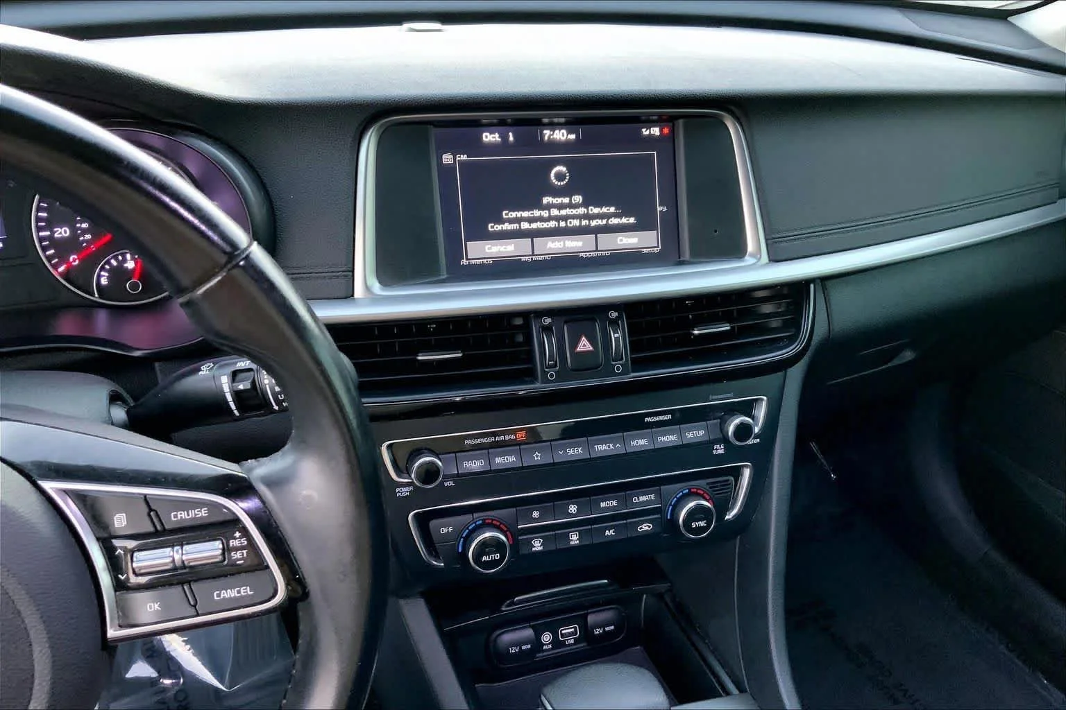 Used 2019 Passion Red Kia S image 5