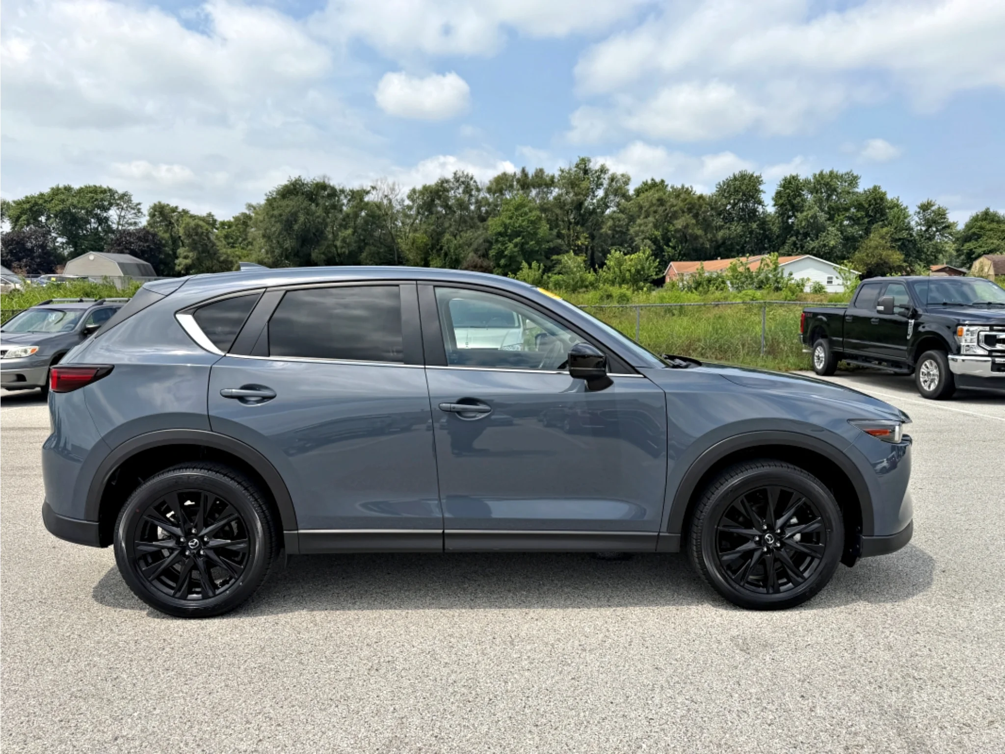 Used 2025 Polymetal Gray Metallic Mazda 2.5 S Carbon Edition image 5