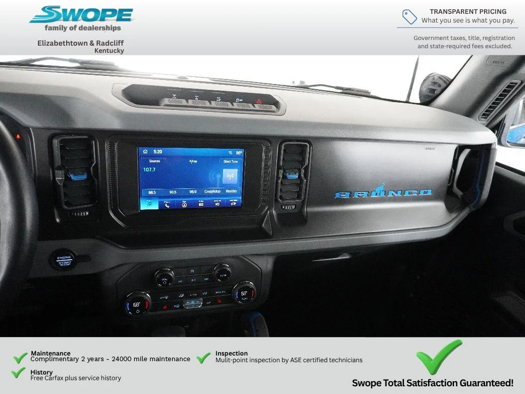 Certified Used 2023 Velocity Blue Ford BLACK DIAMOND image 23