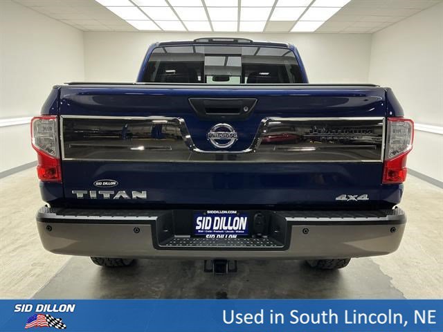 Used 2017 Deep Blue Pearl Nissan Platinum Reserve image 5