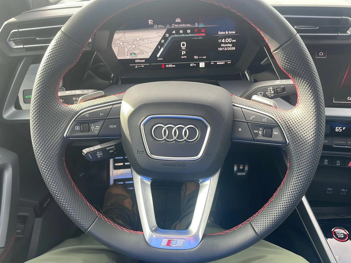 Used 2026 Progressive Red Metallic Audi  image 2