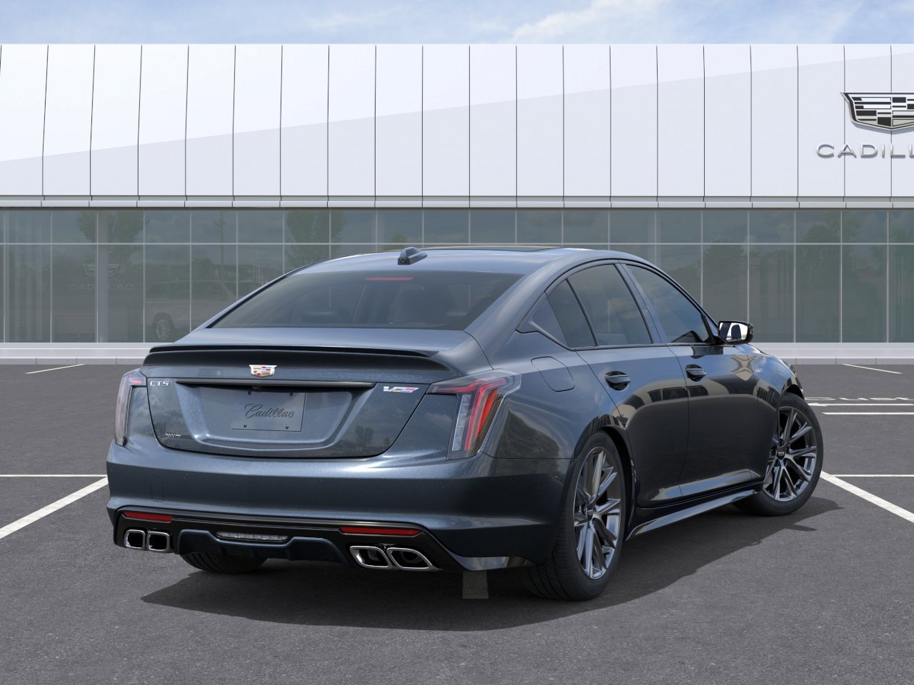 New 2026 Deep Space Metallic Cadillac V-Series image 4