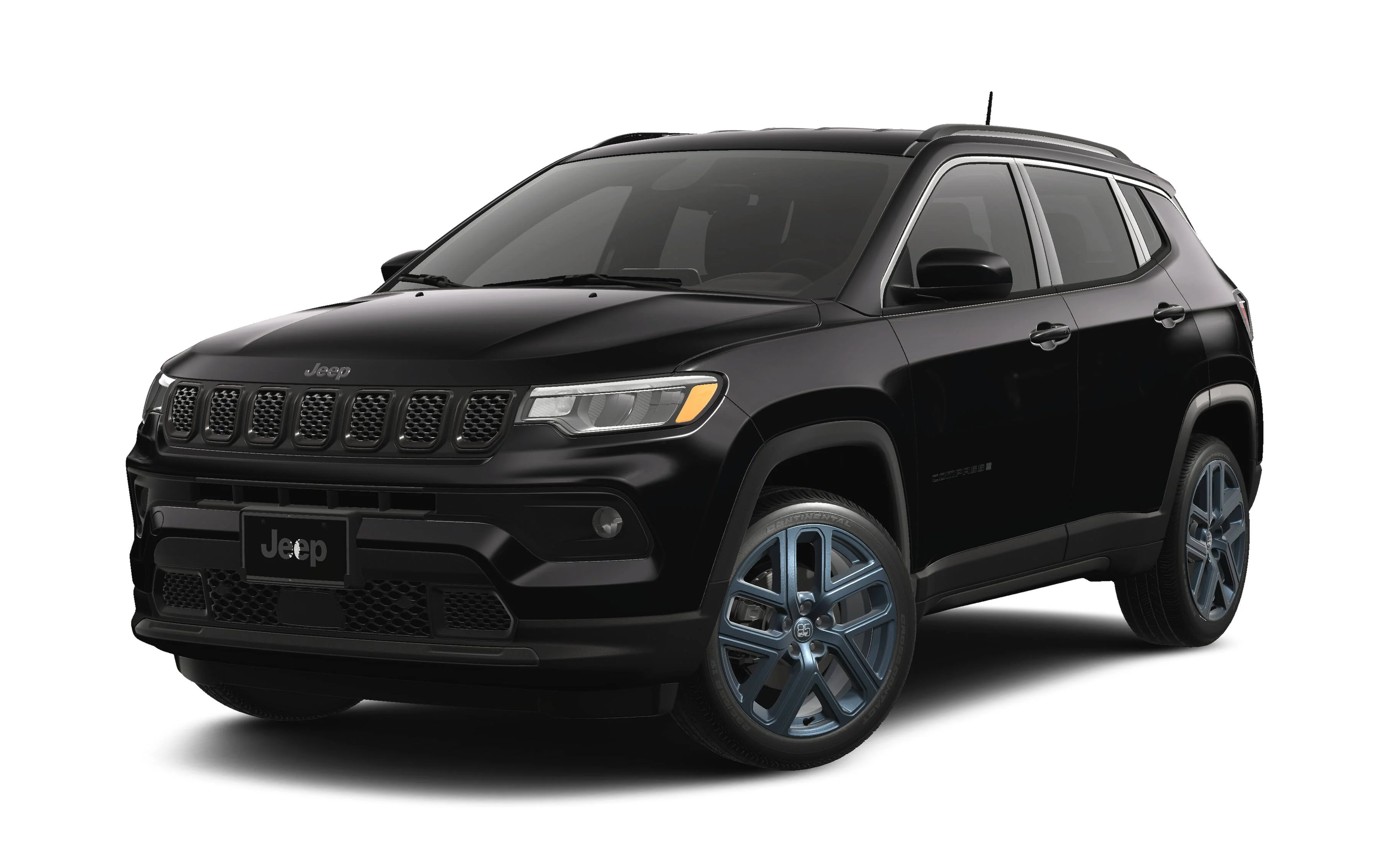 New 2026 Diamond Black Crystal Pearl-Coat Exterior Paint Jeep 85th Anniversary image 1