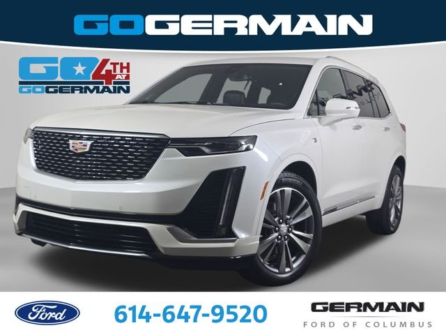 Certified Used 2024 Crystal White Tri-Coat Cadillac Premium Luxury image 1