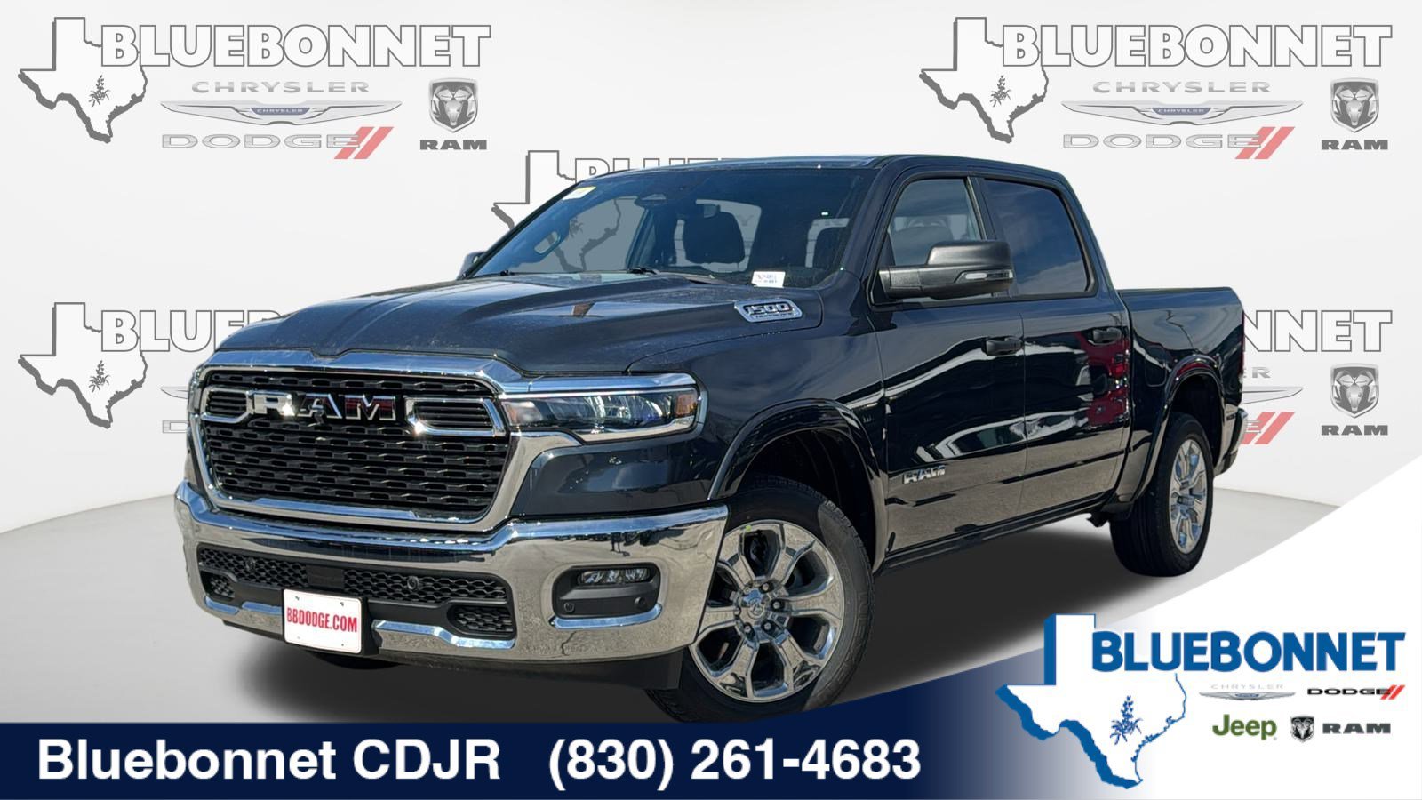 New 2026 Forged Blue Metallic Exterior Paint RAM Lone Star image 1