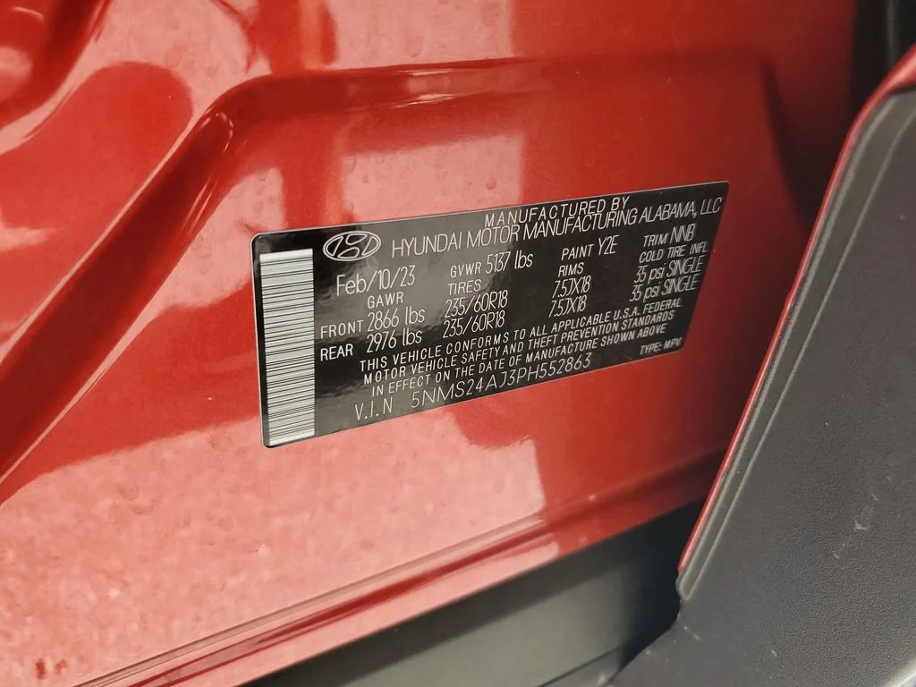 Used 2023 Red Hyundai SEL image 27