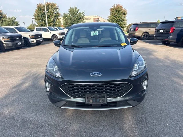 Used 2022 Stone Blue Metallic Ford SEL image 1